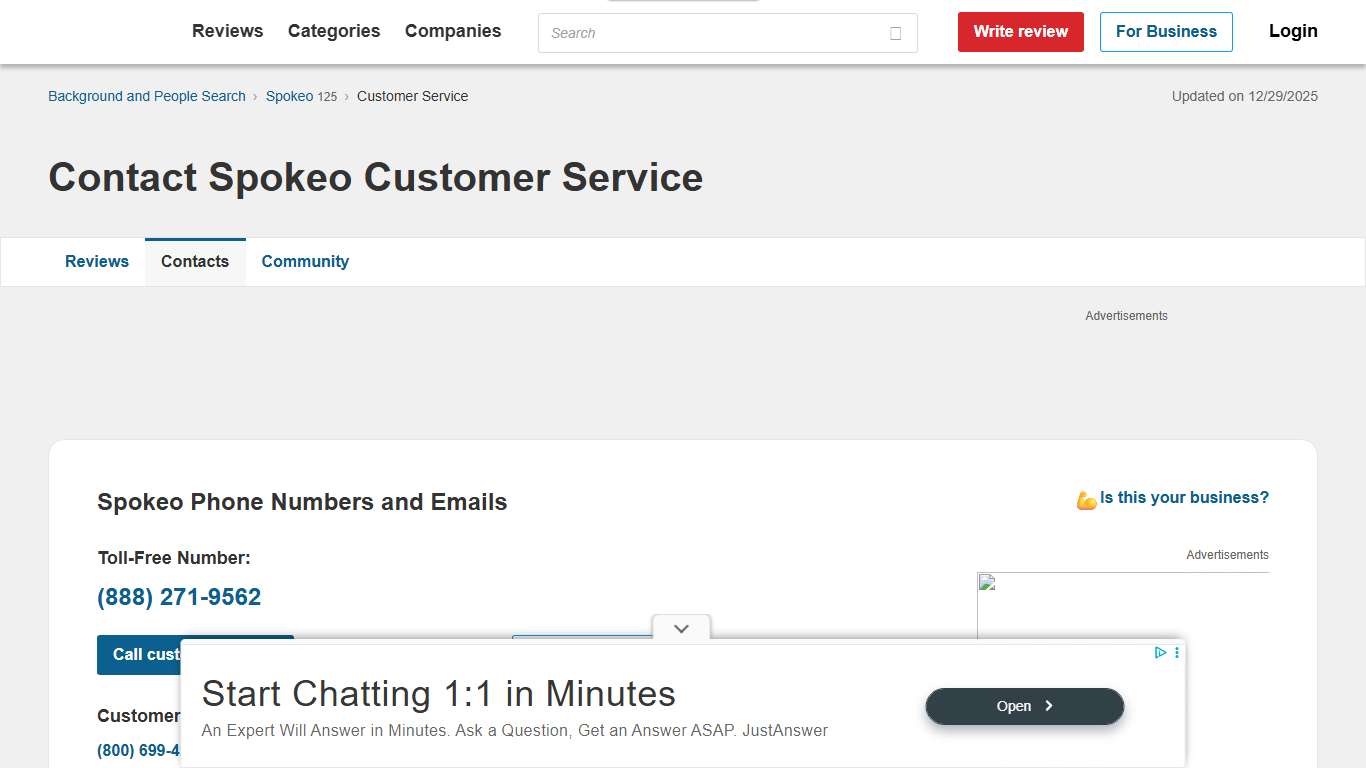 Spokeo Customer Service Phone Number (888) 271-9562, Email, Help Center